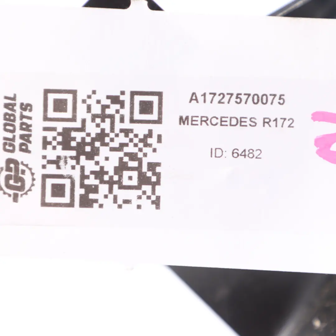 Tubular Frame Catch Left N/S to Mercedes R172 Rear with Part number A1727570075 Mercedes R172 Rear Tubular Frame Catch Left N/S - SKU A1727570075 - Part number A1727570075
