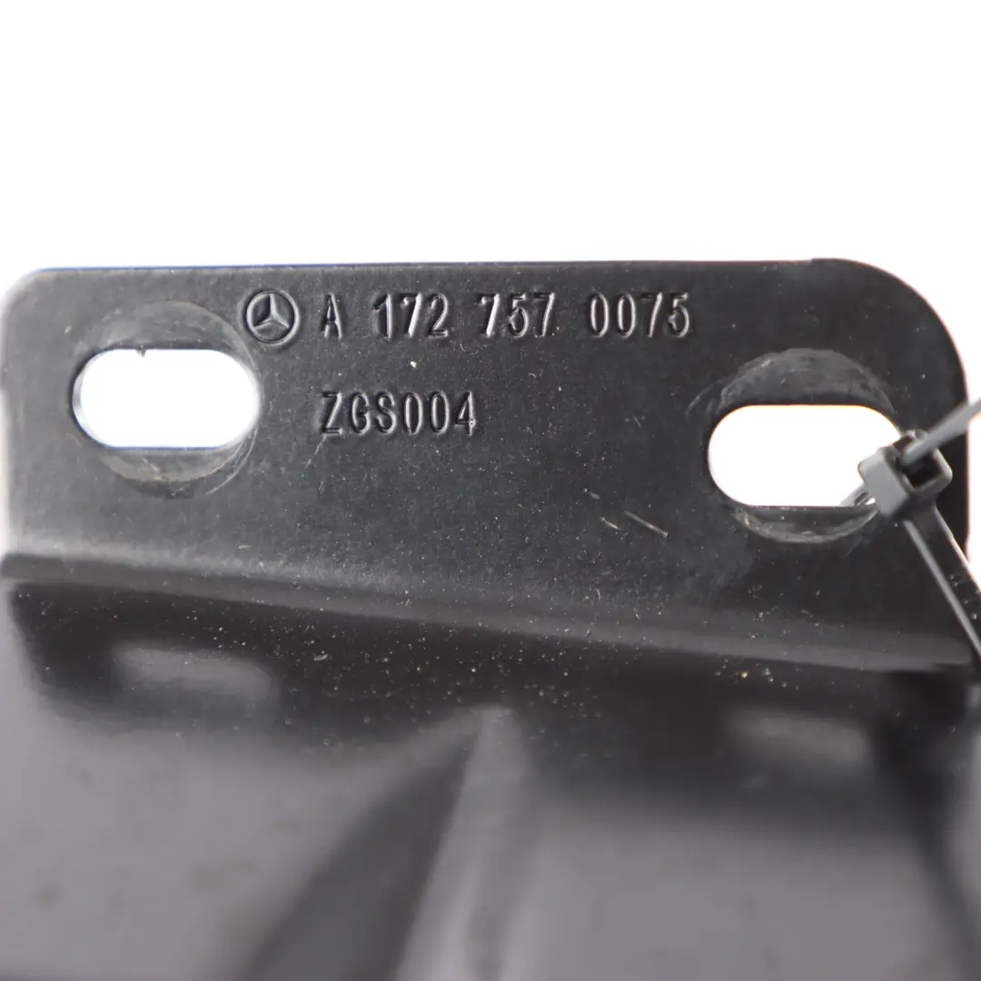 Tubular Frame Catch Left N/S to Mercedes R172 Rear with Part number A1727570075 Mercedes R172 Rear Tubular Frame Catch Left N/S - SKU A1727570075 - Part number A1727570075