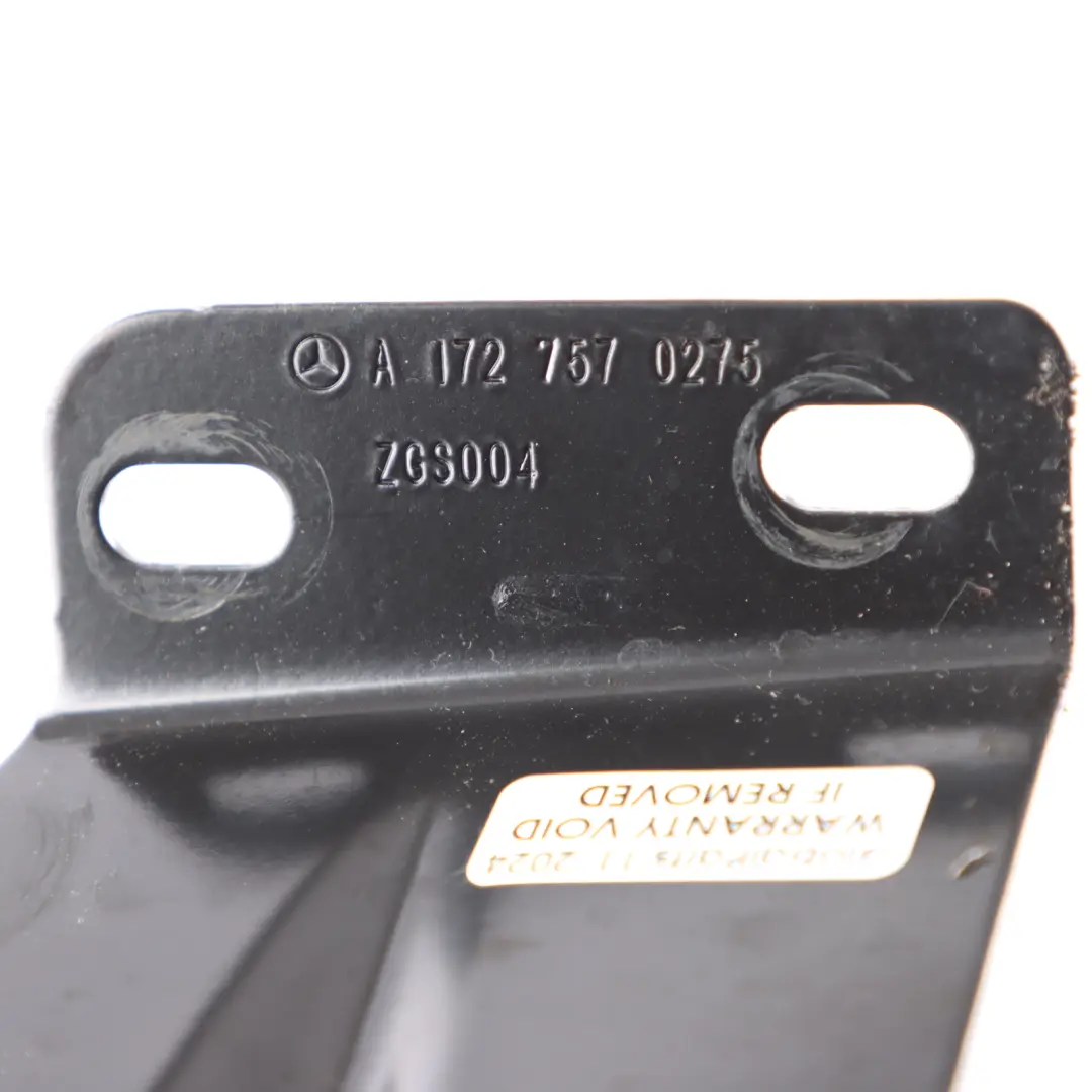 Tubular Frame Catch Right O/S to Mercedes R172 Rear with Part number A1727570275 Mercedes R172 Rear Tubular Frame Catch Right O/S - SKU A1727570275 - Part number A1727570275