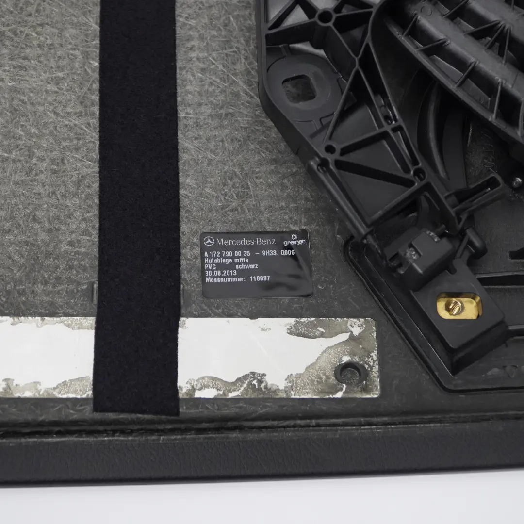 Coprire Ripiano posteriore Vassoio portaoggetti per Mercedes SLK R171 con numero di parte A1727900035 Mercedes SLK R171 Coprire Ripiano posteriore Vassoio portaoggetti - SKU A1727900035 - Numero di parte A1727900035