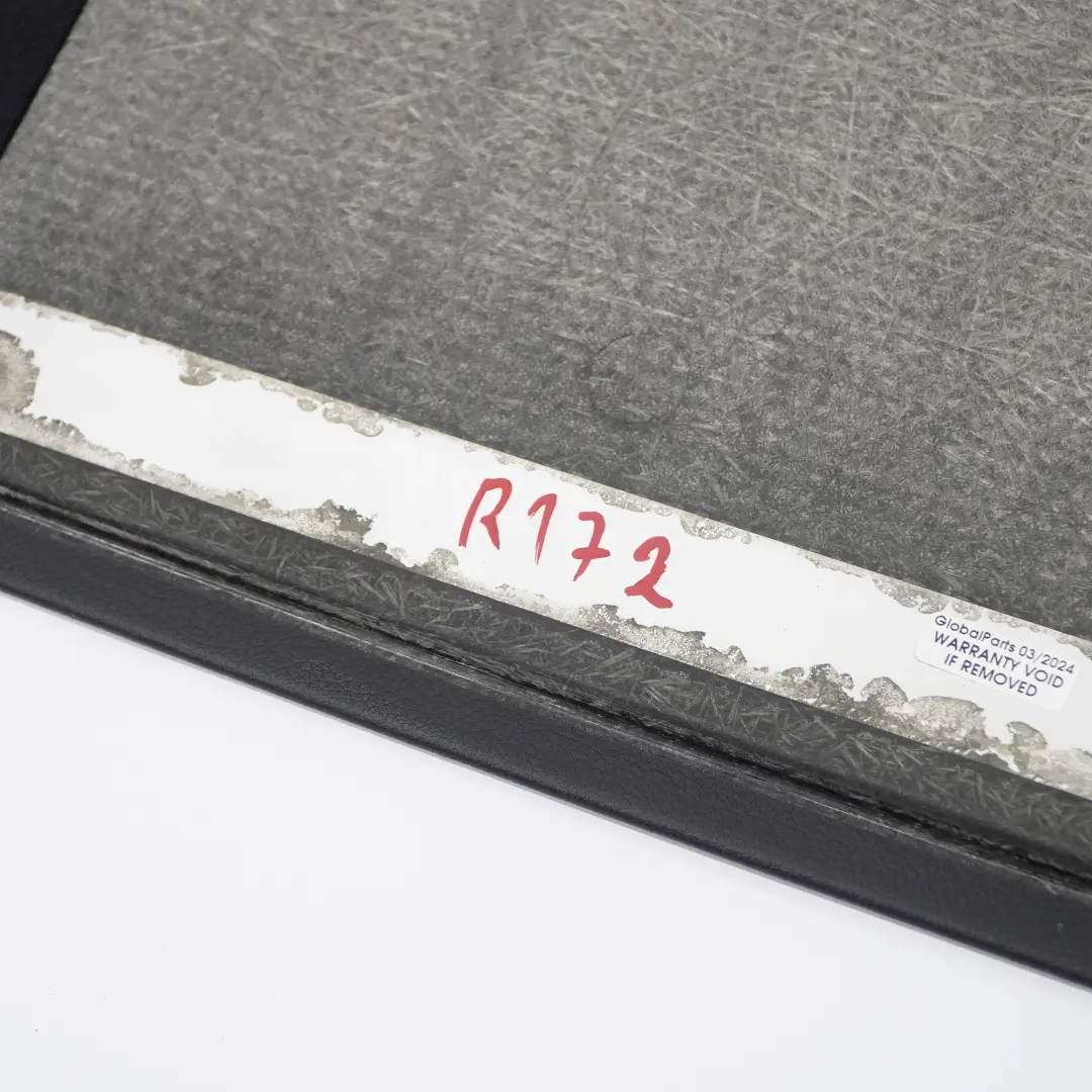 Tapa Mercedes SLK R172 Panel embellecedor bandeja trasera para con número de pieza A1727900035 Tapa Mercedes SLK R172 Panel embellecedor bandeja trasera - SKU A1727900035 - Número de pieza A1727900035