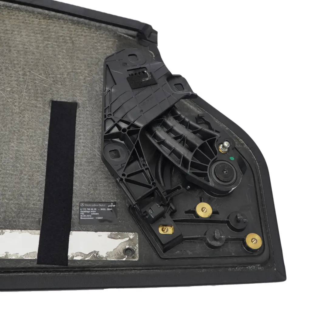 Parcel Shelf Hat Tray Trim Panel to Cover Mercedes SLK R172 Rear with Part number A1727900035 Cover Mercedes SLK R172 Rear Parcel Shelf Hat Tray Trim Panel - SKU A1727900035 - Part number A1727900035