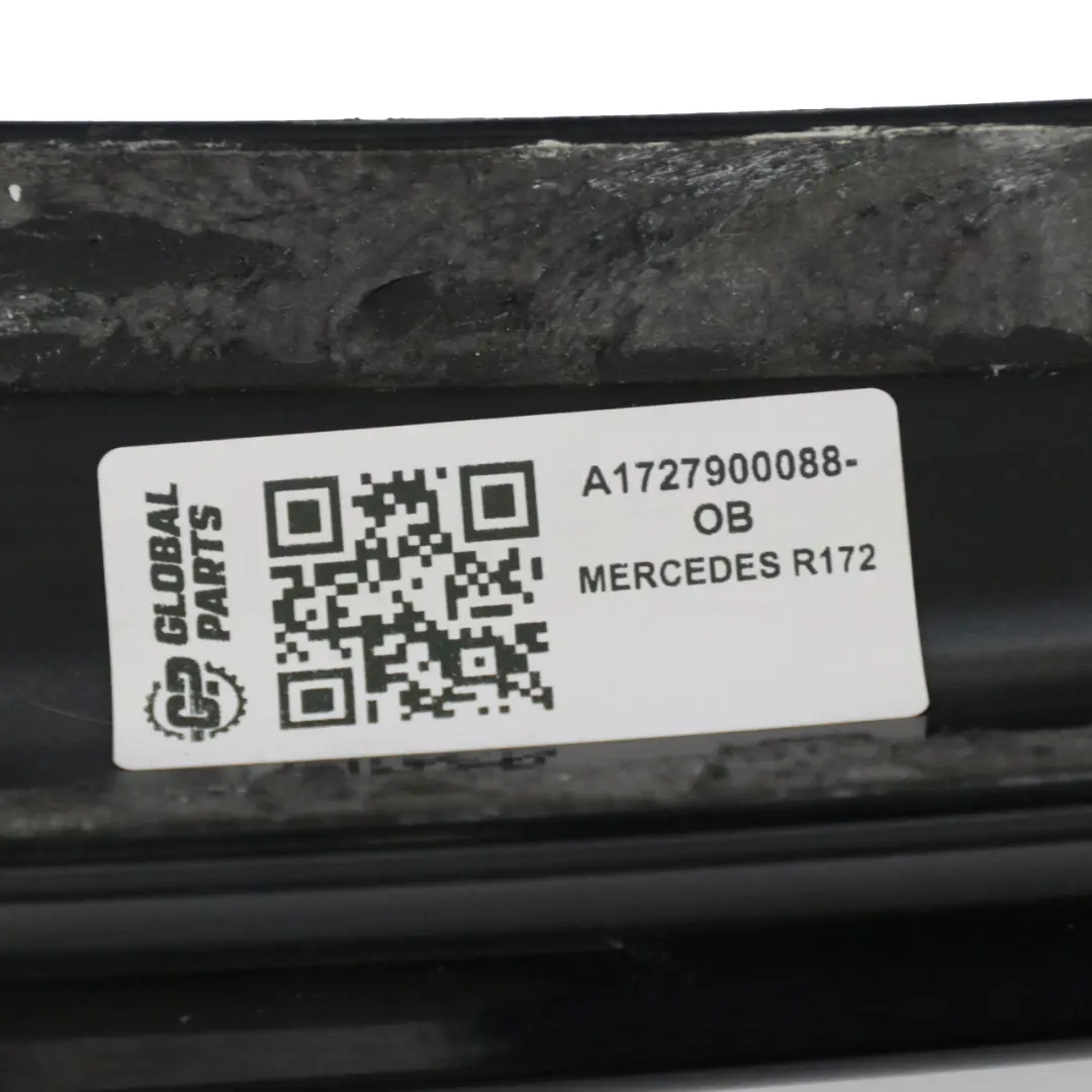 Mercedes SLK R172 Tailgate Spoiler Boot Trunk Lid Rear Trim Obsidian Black - 197 - SKU A1727900088-OB - Part number A1727900088