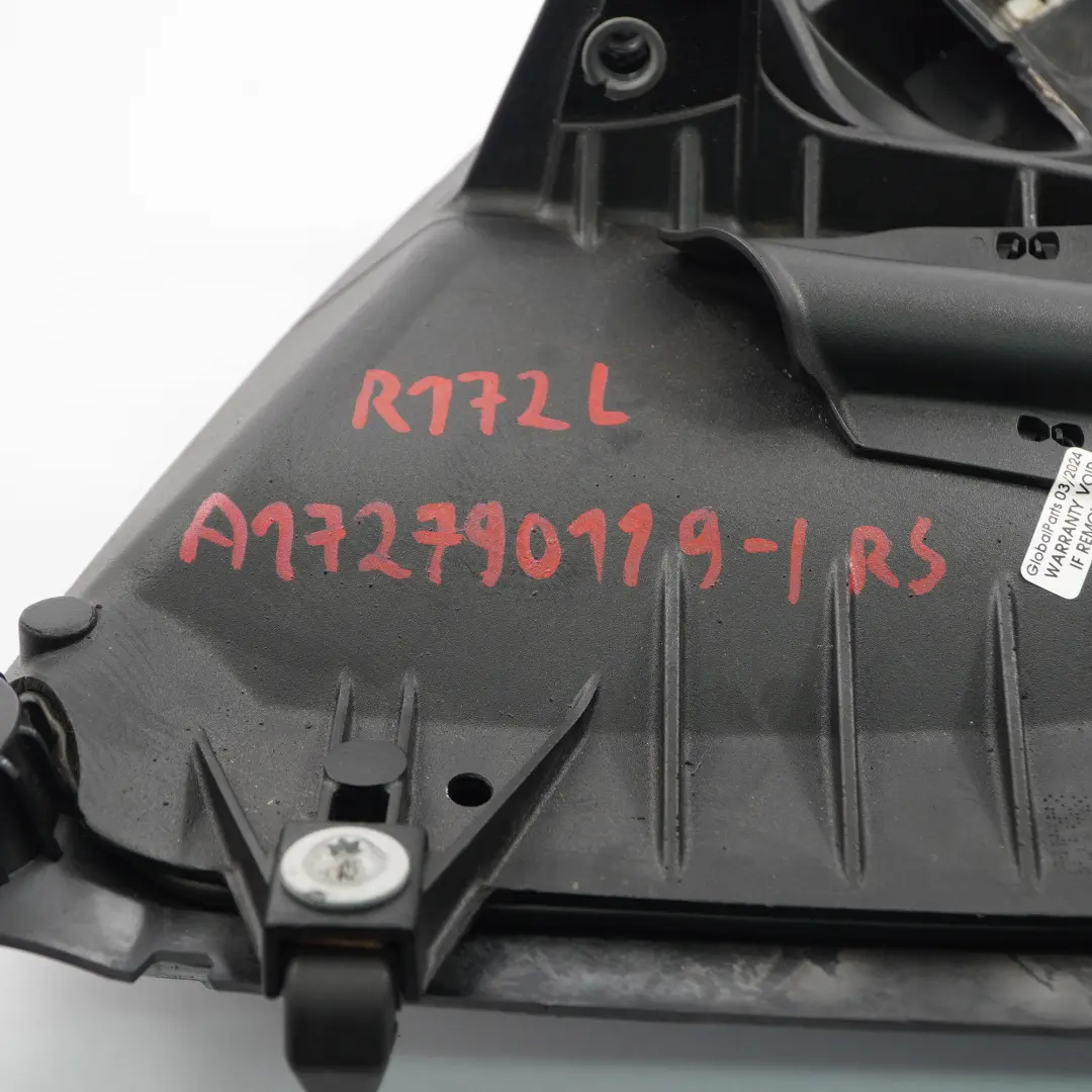 Mercedes R172 Rear Panel Right O/S C Pillar Trim Cover Iridium Silver - 775 - SKU A1727900219-IRS - Part number A1727900219