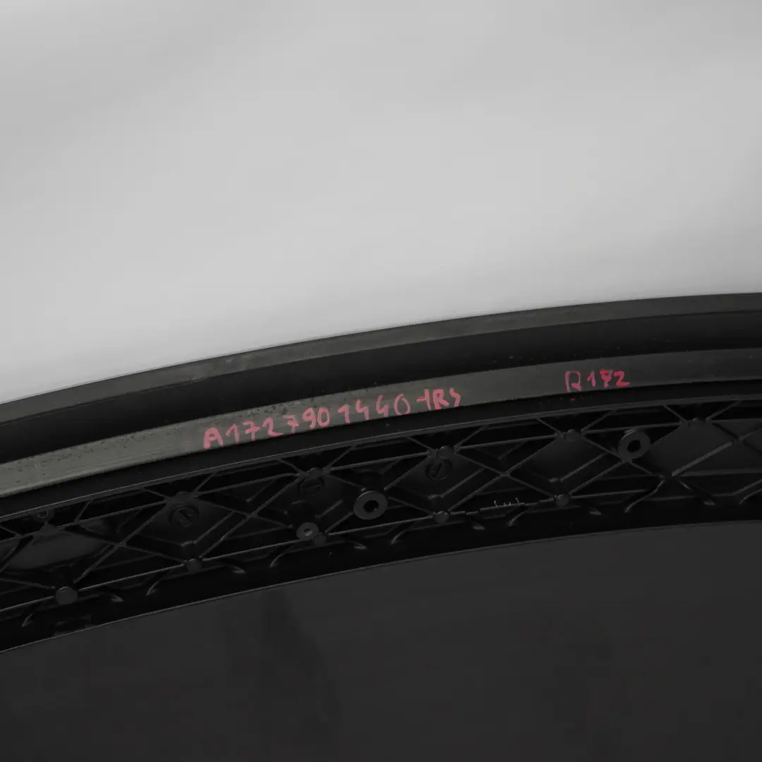 Window Glass Glazing Hard Top Cover Iridium Silver 775 to Mercedes SLK R172 Rear with Part number A1727901440 Mercedes SLK R172 Rear Window Glass Glazing Hard Top Cover Iridium Silver 775 - SKU A1727901440-IRS - Part number A1727901440