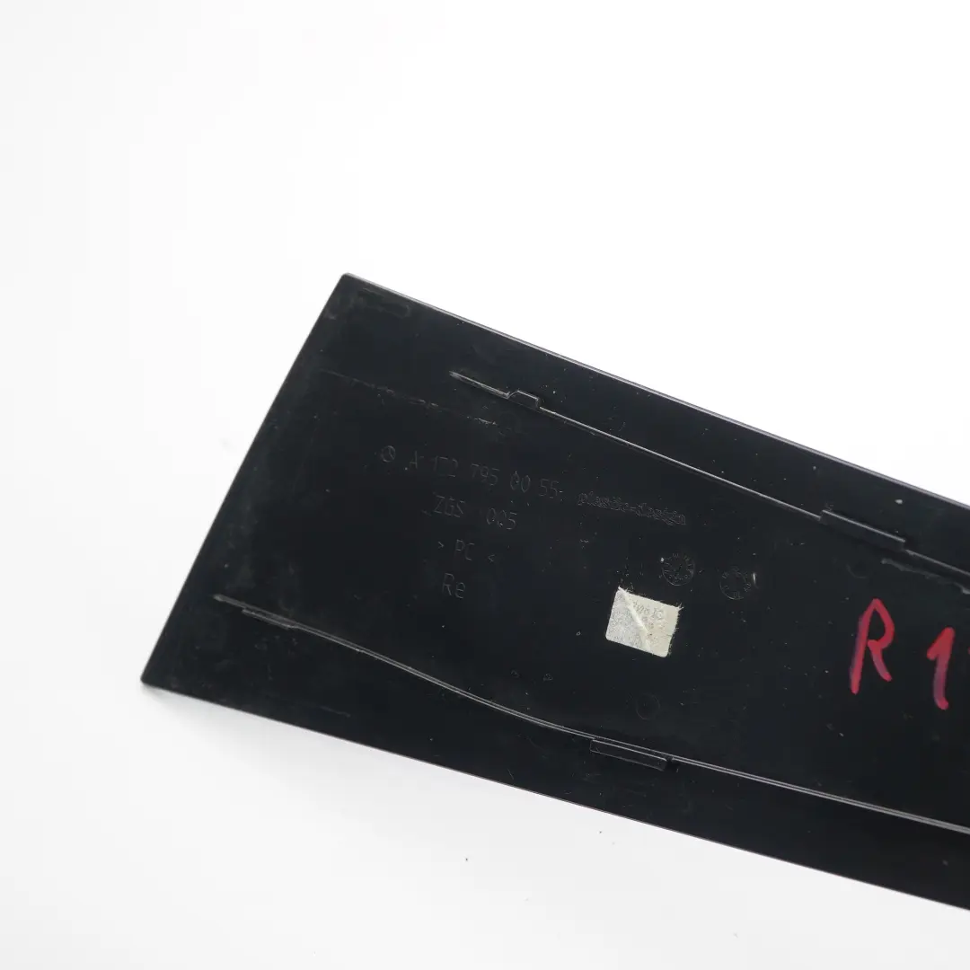 Pillar Cover Rear Right O/S Panel Trim to Mercedes SLK R172 C with Part number A1727950055 Mercedes SLK R172 C Pillar Cover Rear Right O/S Panel Trim - SKU A1727950055 - Part number A1727950055