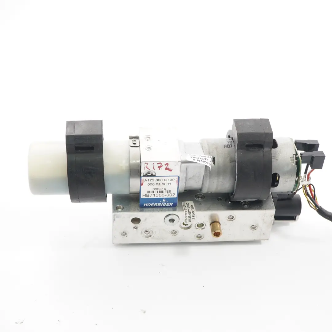 Mercedes SLK R172 Convertible Unidad Hidráulica Techo Motor Bomba A1728000030 - SKU A1728050024 - Número de pieza A1728050024