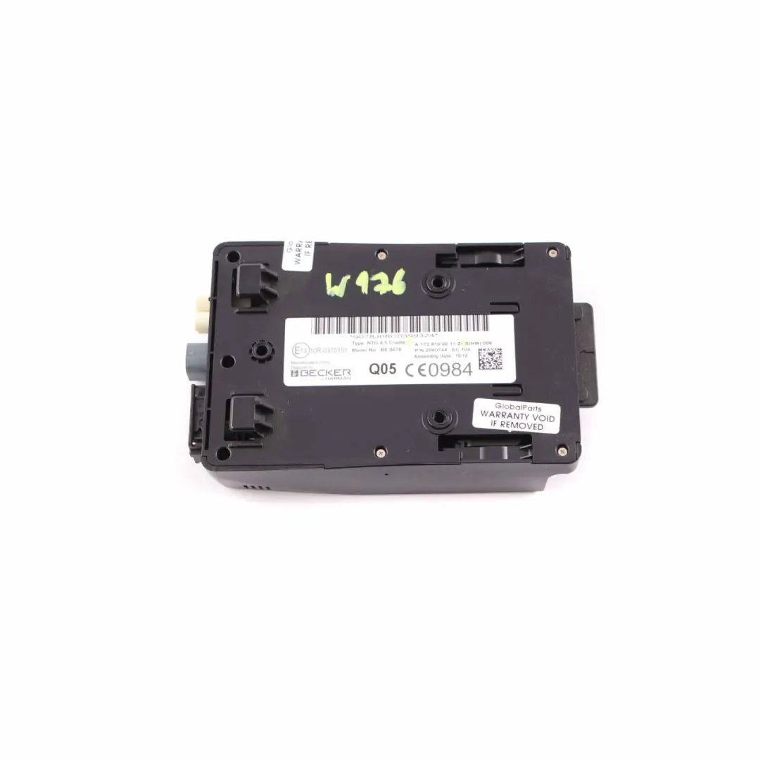  Navigation Processor Mercedes W176 W212 Control Unit Module NTG 4.5 - SKU A1728100011 - Part number A1728100011