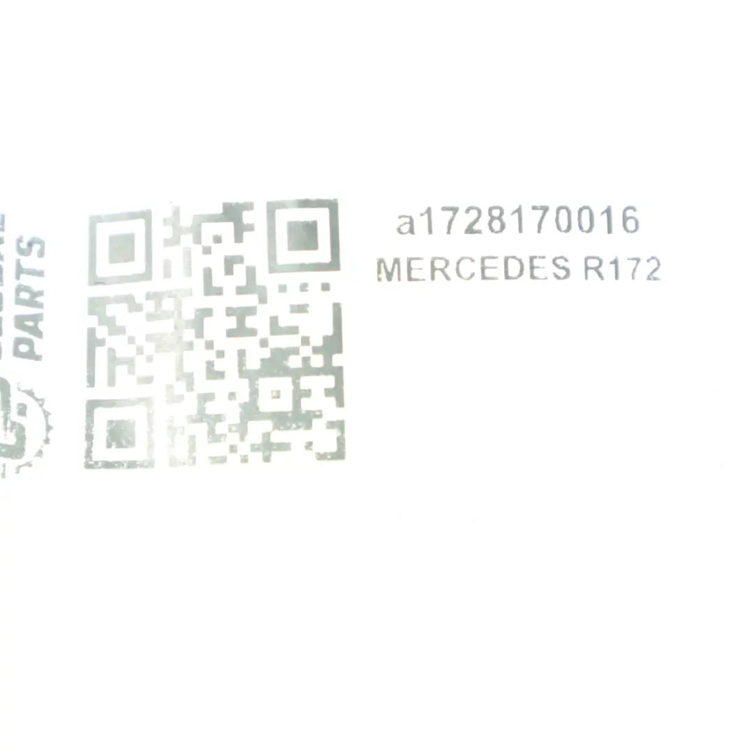 Mercedes R172 Emblema anteriore Logo Stella Griglia Base Cromo A2078170116 - SKU a1728170016 - Numero di parte a1728170016