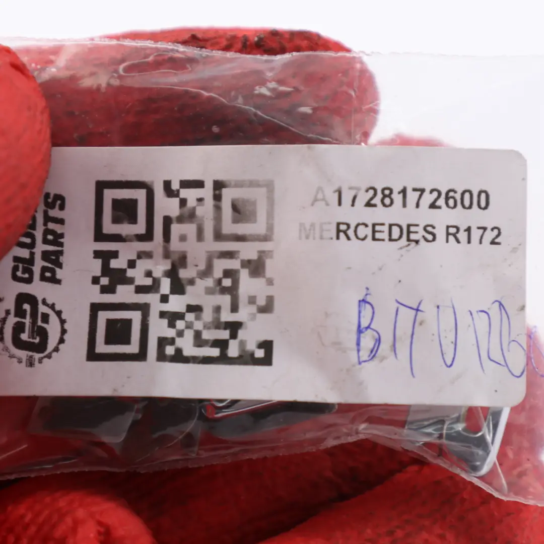  Mercedes-Benz R172 Emblem Abdeckung Chrom Kofferraum hinten BI TURBO - SKU A1728172600 - Teilenummer A1728172600