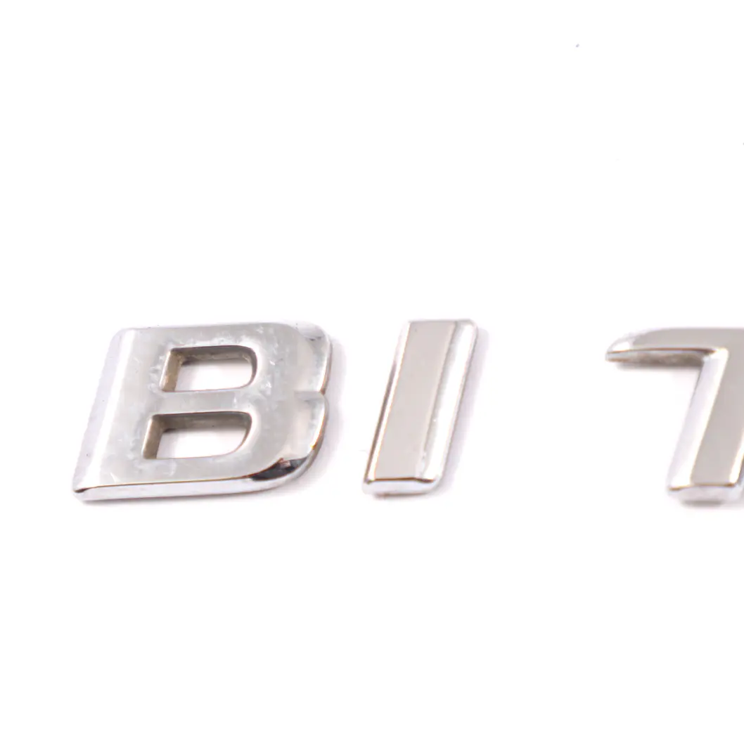  Mercedes-Benz R172 Emblem Abdeckung Chrom Kofferraum hinten BI TURBO - SKU A1728172600 - Teilenummer A1728172600