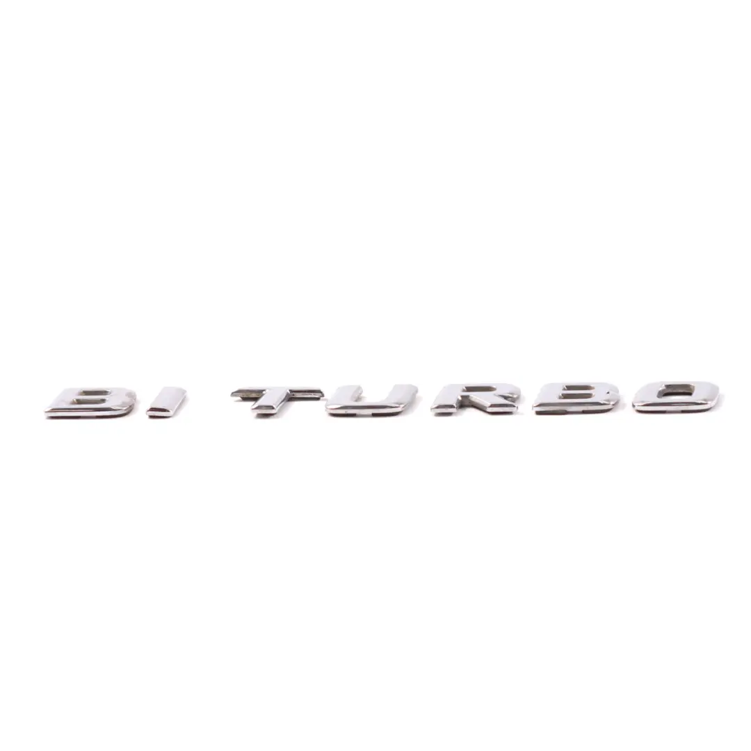 Mercedes R172 Emblema Copertura Trim Cromo Baule Posteriore BI TURBO - SKU A1728172600 - Numero di parte A1728172600
