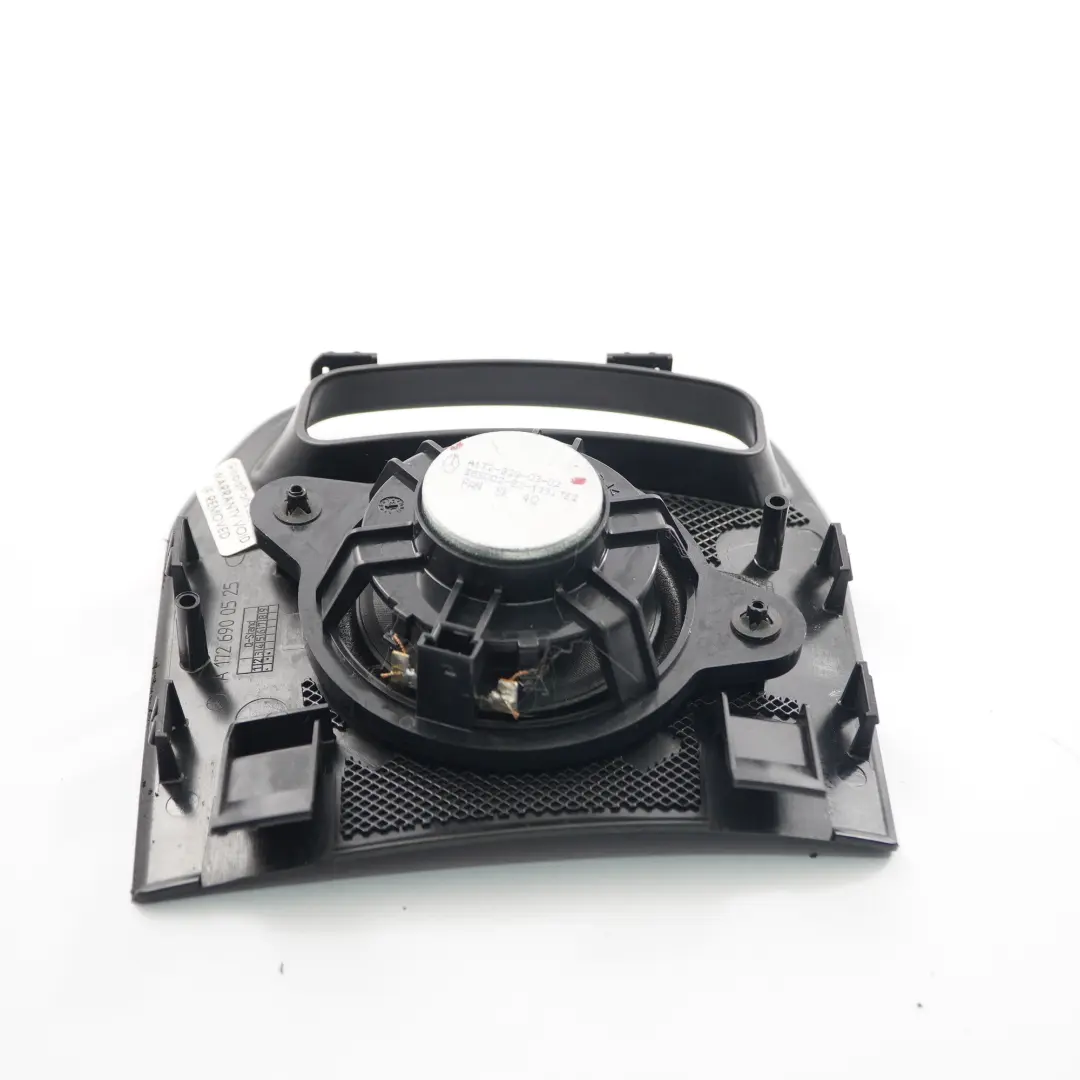 Sistema de sonido Premium Altavoz trasero izquierdo para Mercedes SLK R172 Roadster con número de pieza A1728200302 Mercedes SLK R172 Roadster Sistema de sonido Premium Altavoz trasero izquierdo - SKU A1728200302 - Número de pieza A1728200302