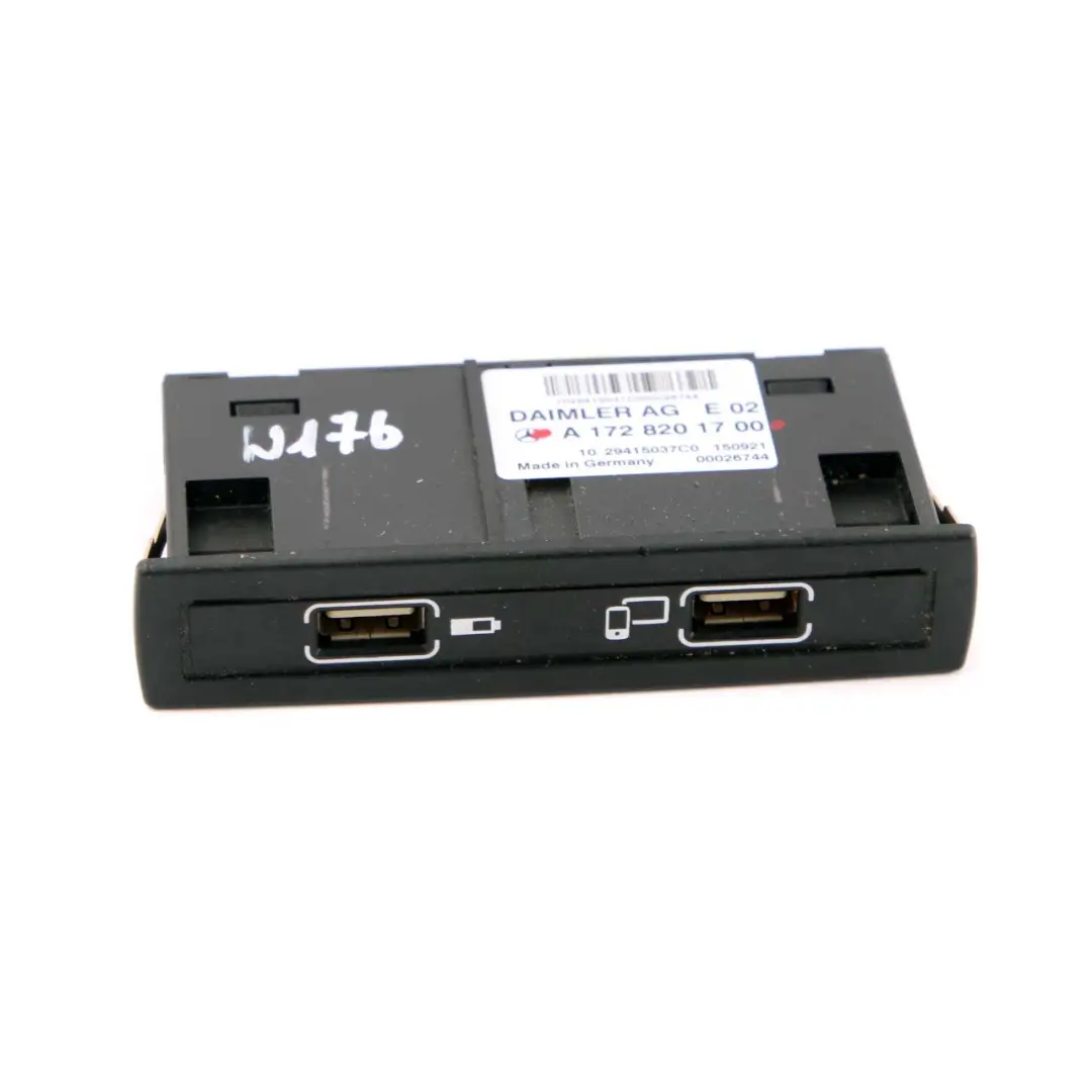 Mercedes W176 W246 USB Interface Multimedia Adapter Connector - SKU A1728201700 - Part number A1728201700