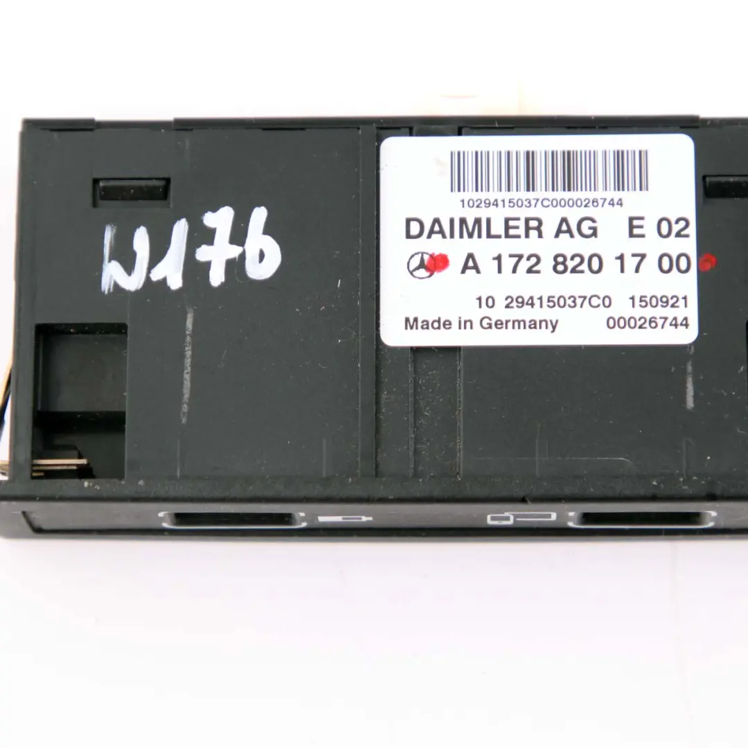 Mercedes W176 W246 USB Interface Multimedia Adapter Connector - SKU A1728201700 - Part number A1728201700