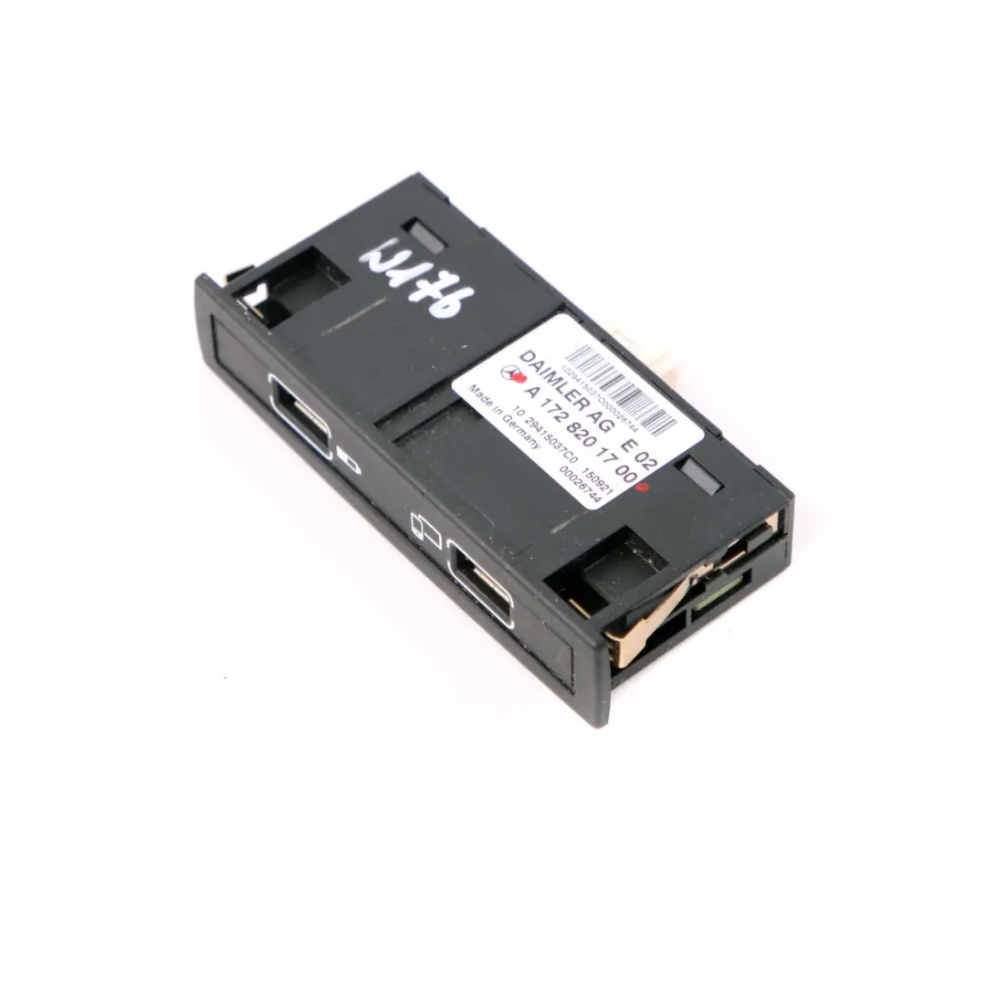 Mercedes W176 W246 USB Interface Multimedia Adapter Connector - SKU A1728201700 - Part number A1728201700