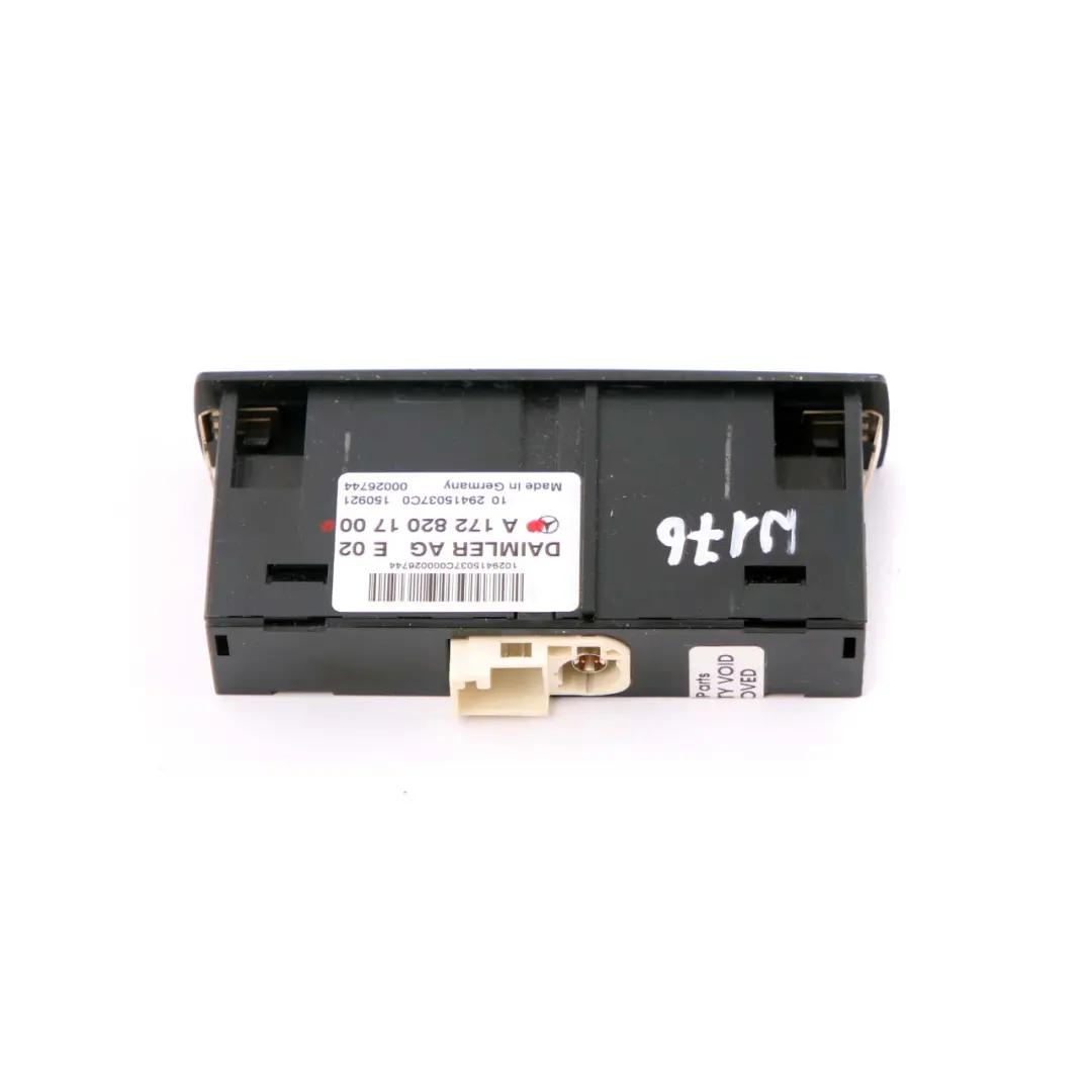 Mercedes W176 W246 USB Interface Multimedia Adapter Connector - SKU A1728201700 - Part number A1728201700