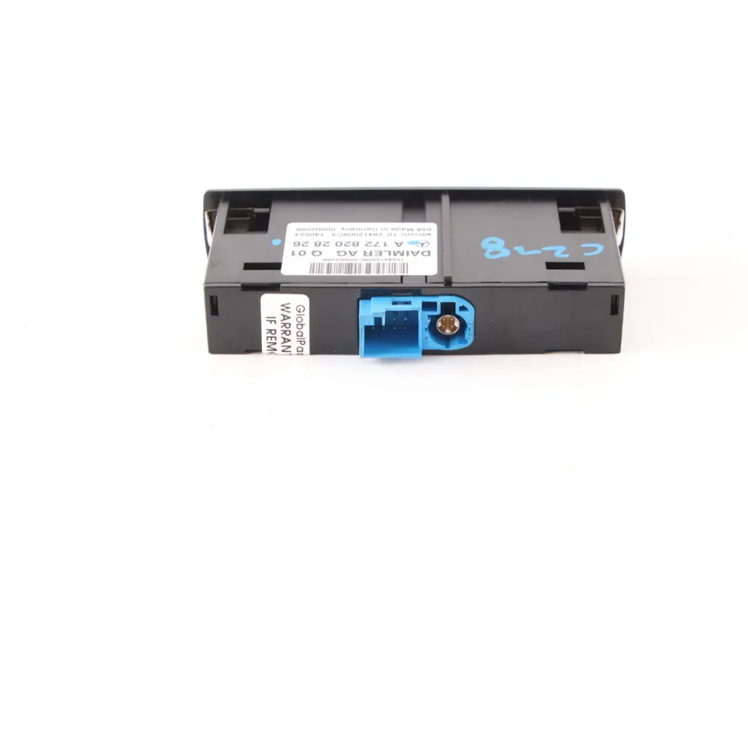 USB Port Mercedes W176 W207 W212 W246 Socket Plug Connector Unit  - SKU A1728202826 - Part number A1728202826