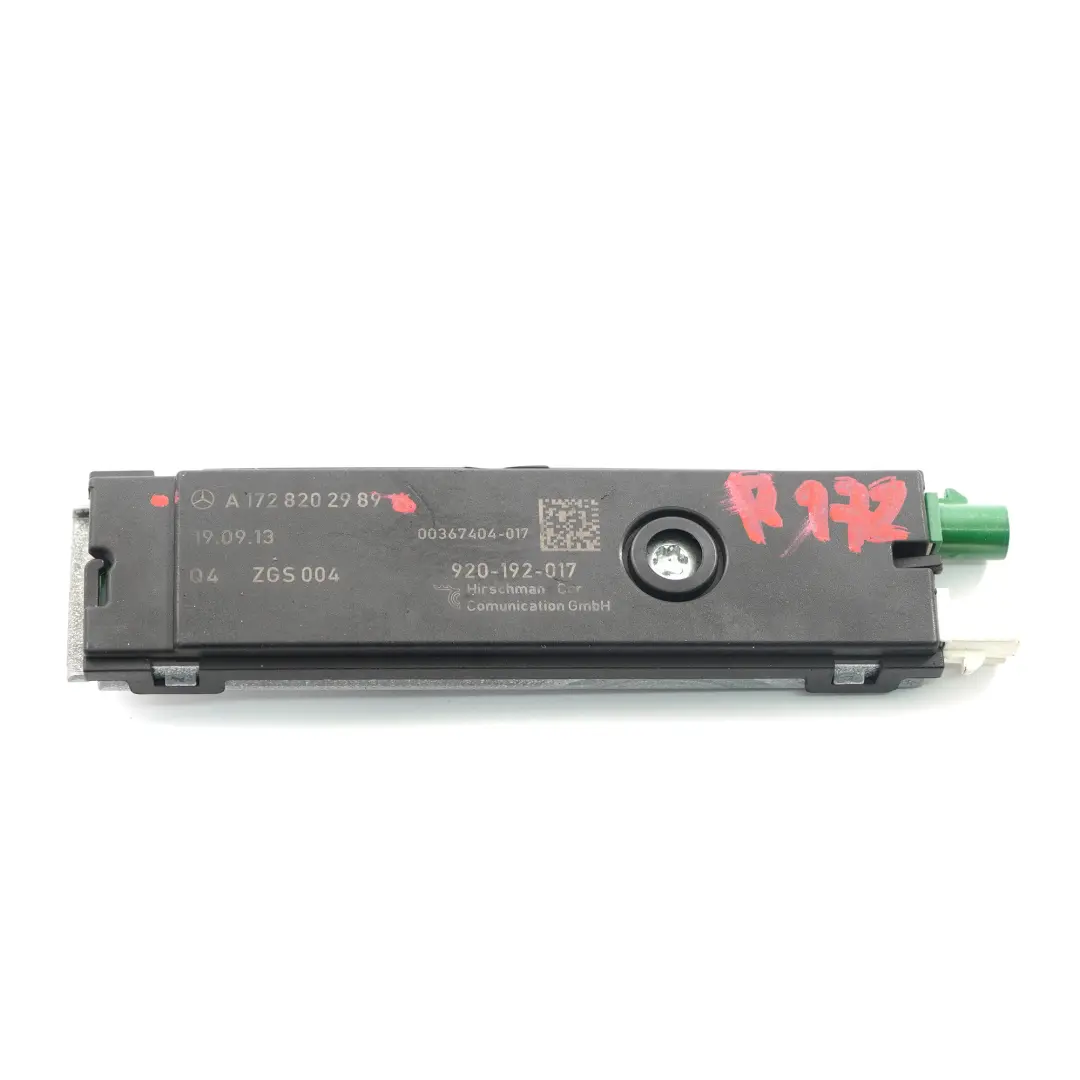 Mercedes SLK R172 Roadster Antenna Amplifier Control Module - SKU A1728202989 - Part number A1728202989