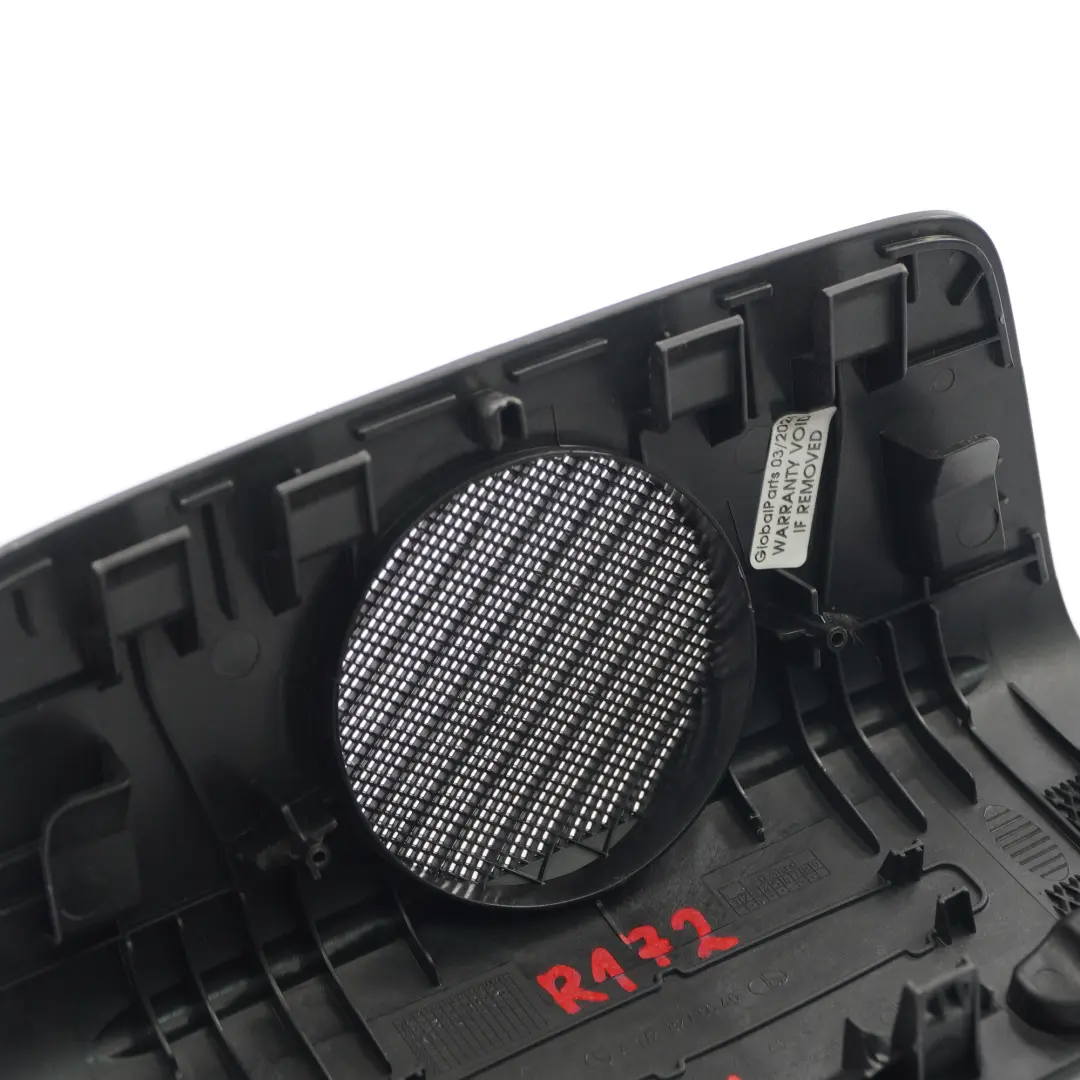 Cover Mercedes SLK R172 Rear Shelf Centre Loudspeaker Cover Black - SKU A1728270140 - Part number A1728270140