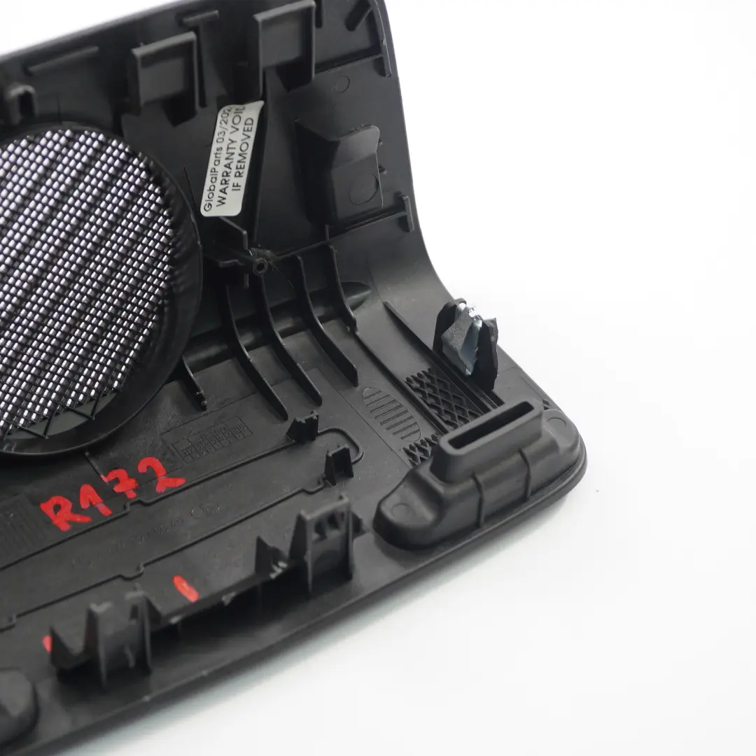 Cover Mercedes SLK R172 Rear Shelf Centre Loudspeaker Cover Black - SKU A1728270140 - Part number A1728270140