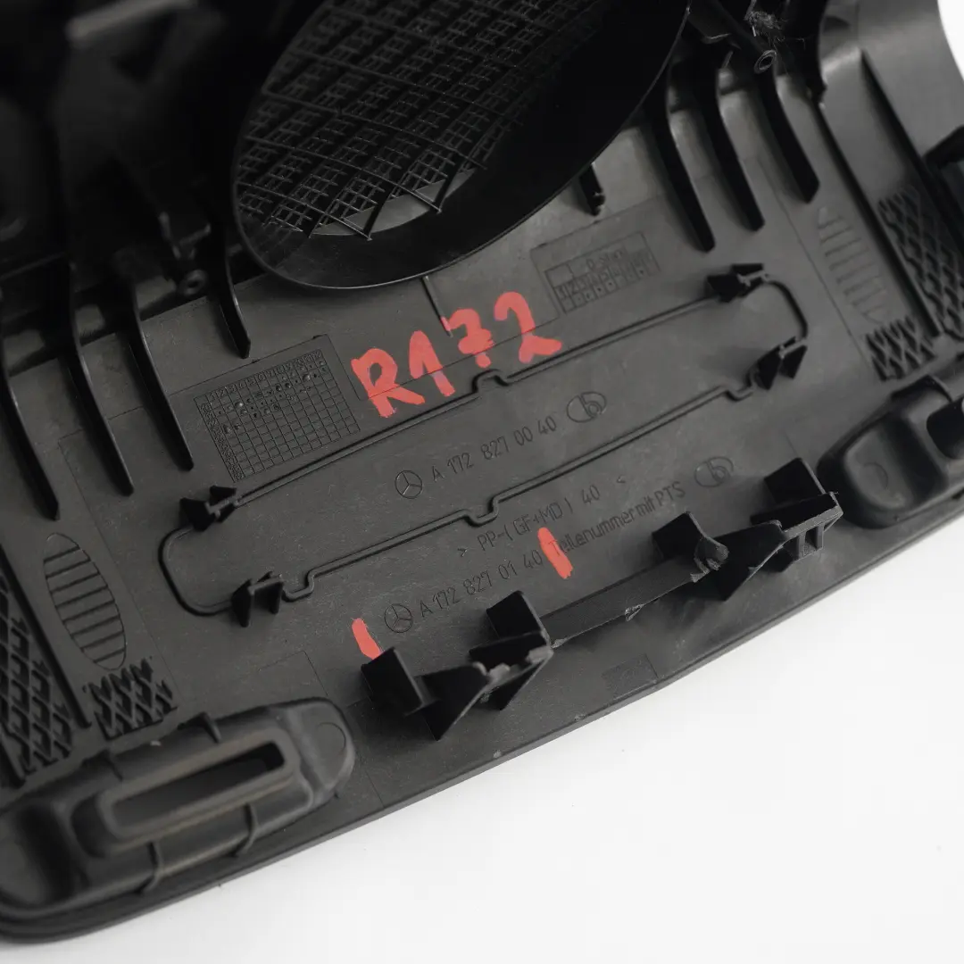 Cover Mercedes SLK R172 Rear Shelf Centre Loudspeaker Cover Black - SKU A1728270140 - Part number A1728270140