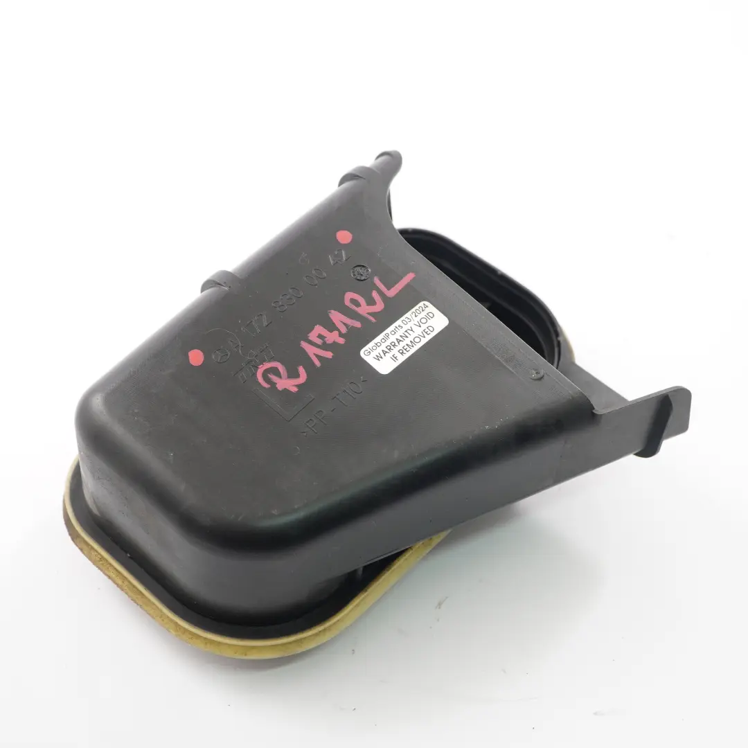 Aleta de ventilación trasera izquierda para Mercedes SLK R172 Roadster con número de pieza A1728300042 Mercedes SLK R172 Roadster Aleta de ventilación trasera izquierda - SKU A1728300042 - Número de pieza A1728300042