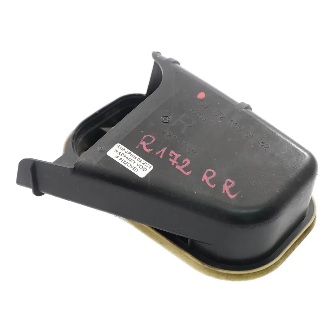 Paraurti posteriore Vent Flap destra per Mercedes SLK R172 Roadster con numero di parte A1728300142 Mercedes SLK R172 Roadster Paraurti posteriore Vent Flap destra - SKU A1728300142 - Numero di parte A1728300142