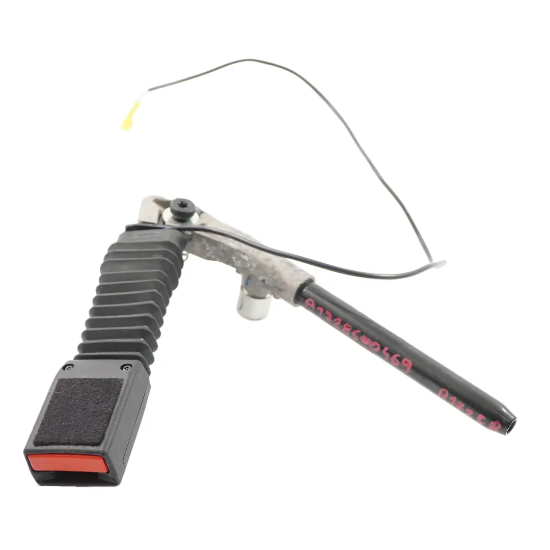 Boucle tendeur ceinture sécurité avant droite pour Mercedes SLK R172 à propos du numéro de pièce A1728600469 Mercedes SLK R172 Boucle tendeur ceinture sécurité avant droite - SKU A1728600469 - Numéro de pièce A1728600469