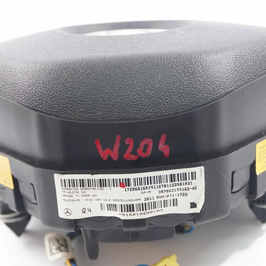 Mercedes W204 W207 W212 Steering Wheel Air Module Unit - SKU A1728601602 - Part number A1728601602