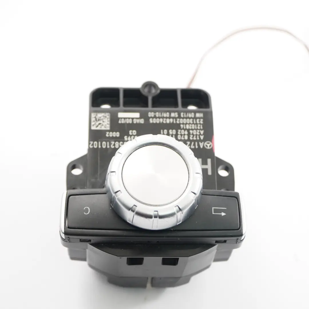 Audio Comand Control Panel Push Button Switch to Mercedes SLK R172 with Part number A1728701258 Mercedes SLK R172 Audio Comand Control Panel Push Button Switch - SKU A1728701258 - Part number A1728701258