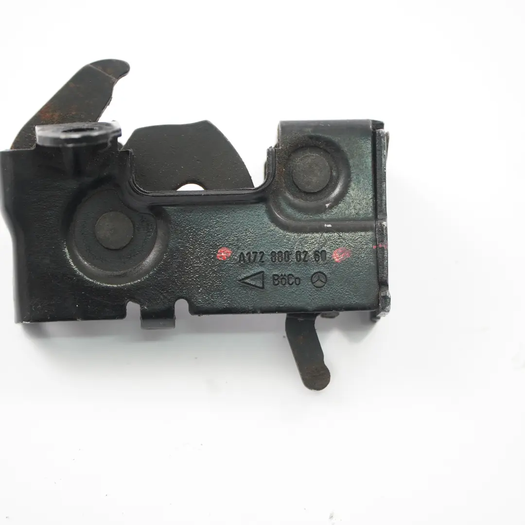 Capot moteur Couvercle capot Latch Lock Lower Part pour Mercedes SLK R172 à propos du numéro de pièce A1728800260 Mercedes SLK R172 Capot moteur Couvercle capot Latch Lock Lower Part - SKU A1728800260 - Numéro de pièce A1728800260