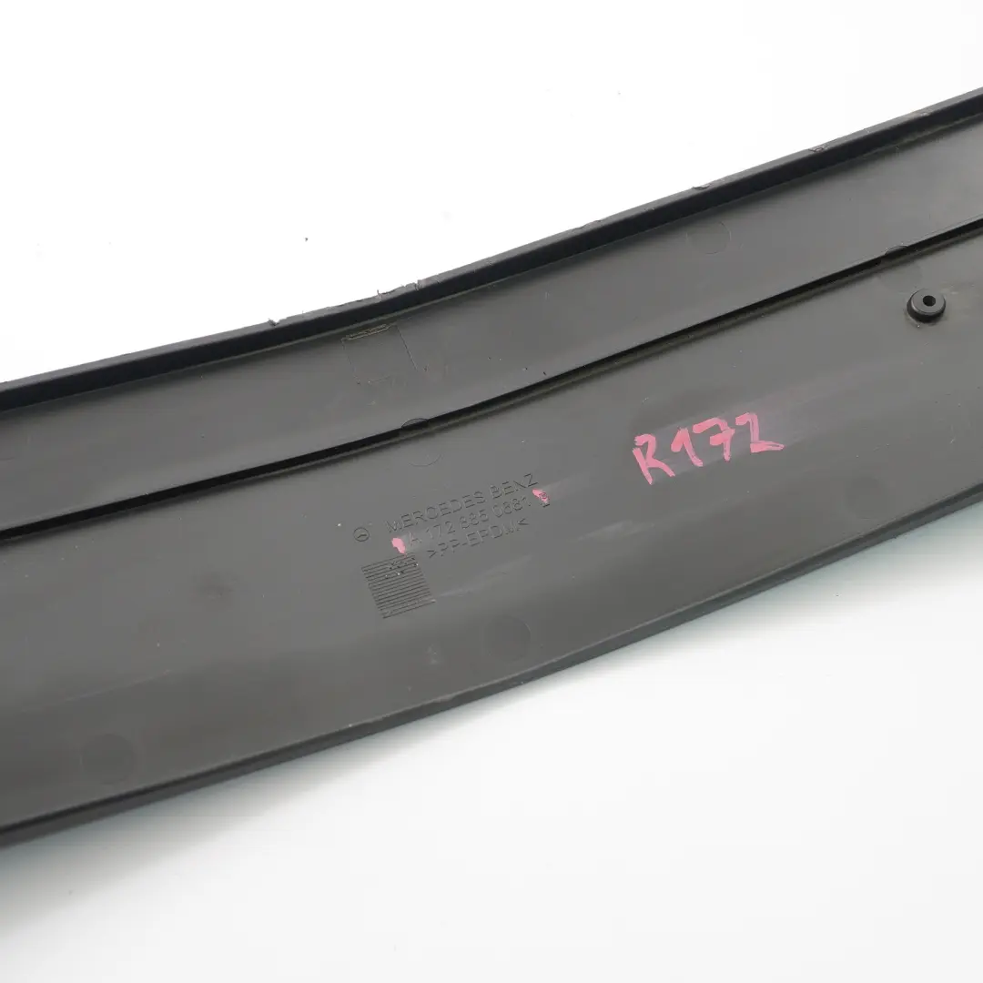 Mercedes SLK R172 Front Bumper License Number Plate Holder Mounting - SKU A1728850681 - Part number A1728850681