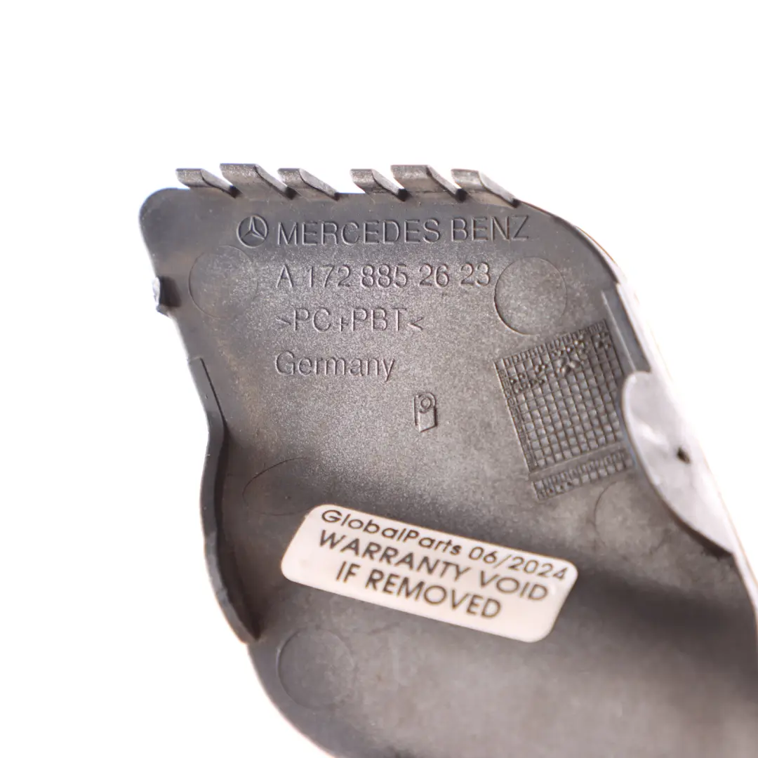 Front Bumper Tow Eye Cover Genuine to Mercedes Slk R172 Amg with Part number A1728852623 Mercedes Slk R172 Amg Front Bumper Tow Eye Cover Genuine - SKU A1728852623-PAL - Part number A1728852623