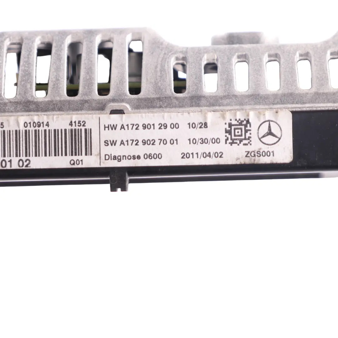 GPS Navigation System Screen Display to Mercedes SLK R172 with Part number A1729000102 Mercedes SLK R172 GPS Navigation System Screen Display - SKU A1729000102 - Part number A1729000102