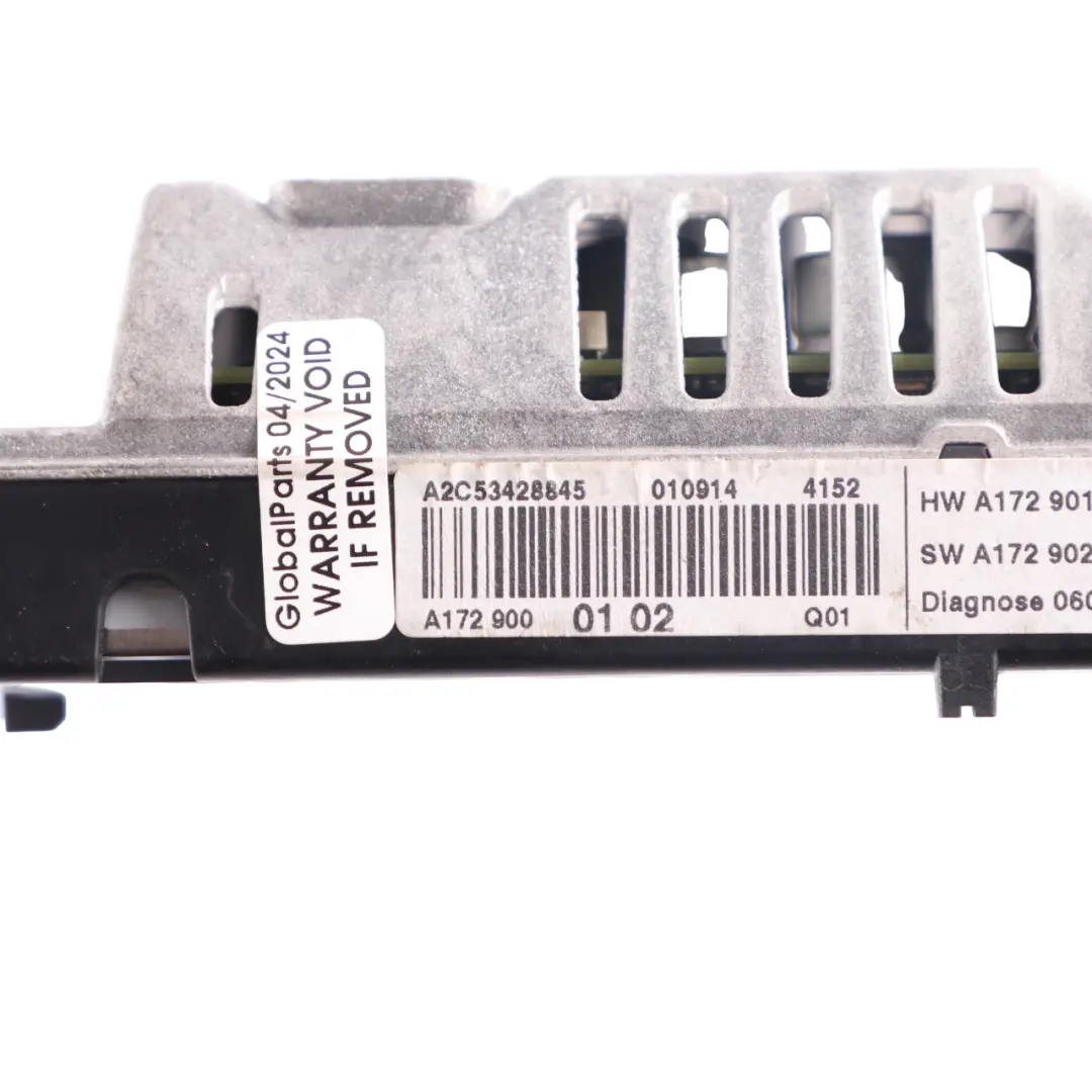 Mercedes SLK R172 Schermo Display Sistema Navigazione GPS - SKU A1729000102 - Numero di parte A1729000102