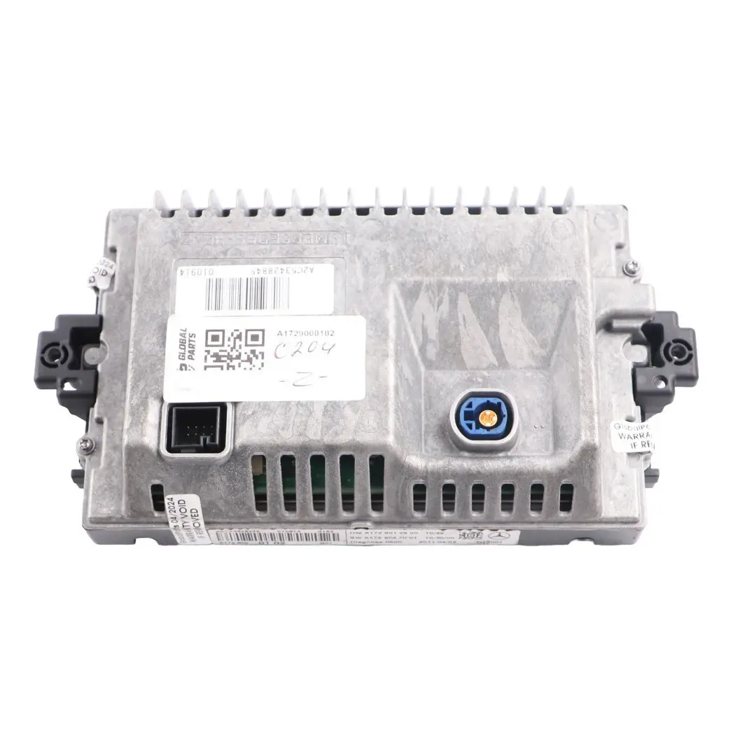 Mercedes SLK R172 Schermo Display Sistema Navigazione GPS - SKU A1729000102 - Numero di parte A1729000102