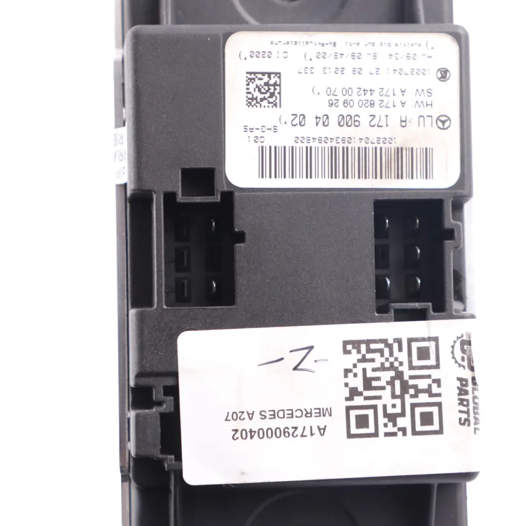 Seat Control Module Mercedes A172 A190 A197 A207 A231 ECU Unit - SKU A1729000402 - Part number A1729000402