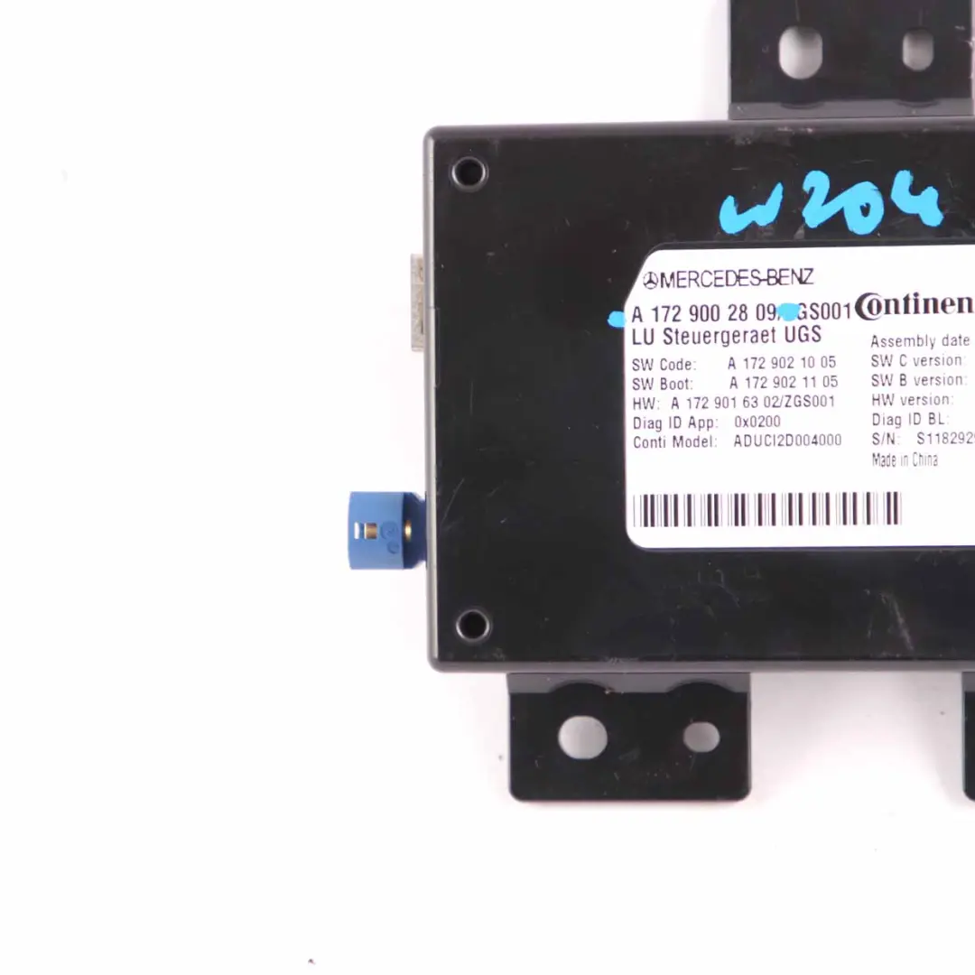 Mercedes W176 W204 W212 Pre Collision Cruise Control Radar Sensor - SKU A1729002809 - Part number A1729002809