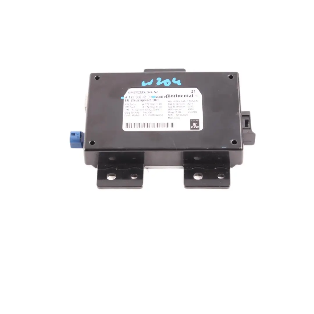 Mercedes W176 W204 W212 Pre Collision Cruise Control Radar Sensor - SKU A1729002809 - Part number A1729002809