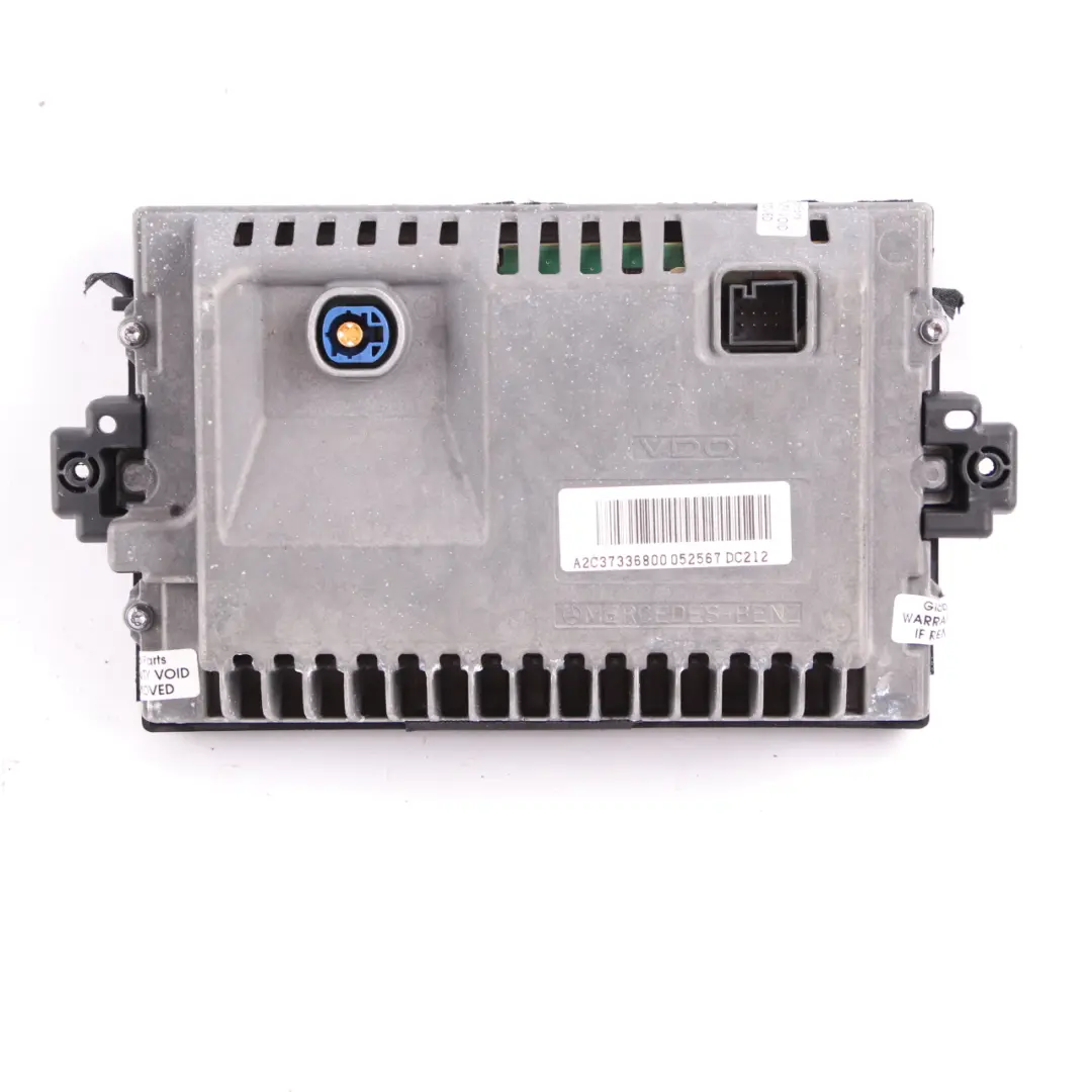  Displayanzeige Mercedes W166 W204 Navigation Armaturenbrett - SKU A1729003904 - Teilenummer A1729003904