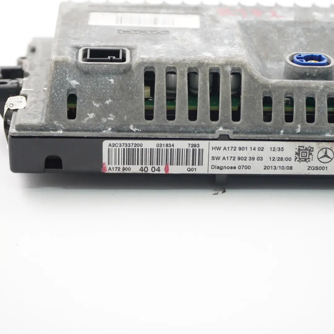 Ekran Wyświetlacz Nawigacji do Mercedes W204 o numerze A1729004004 Mercedes W204 Ekran Wyświetlacz Nawigacji - SKU A1729004004-1 - Numer Części A1729004004