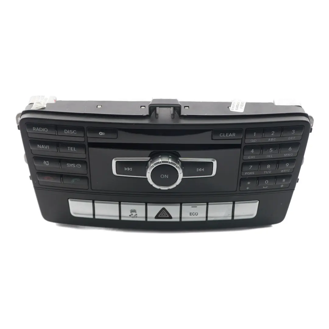 Radio Reproductor CD Navegador principal Comand para Mercedes SLK R172 con número de pieza A1729006609 Mercedes SLK R172 Radio Reproductor CD Navegador principal Comand - SKU A1729006609 - Número de pieza A1729006609