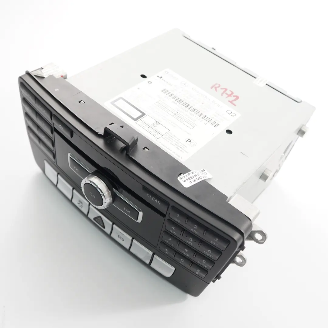 Mercedes SLK R172 Radio CD Player Sat Nav Comand Head Unit - SKU A1729006609 - Part number A1729006609