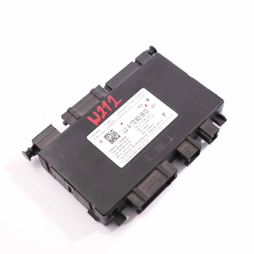 Seat Module Mercedes W204 W212 Control Unit Front Left Right N/O/S - SKU A1729006903 - Part number A1729006903