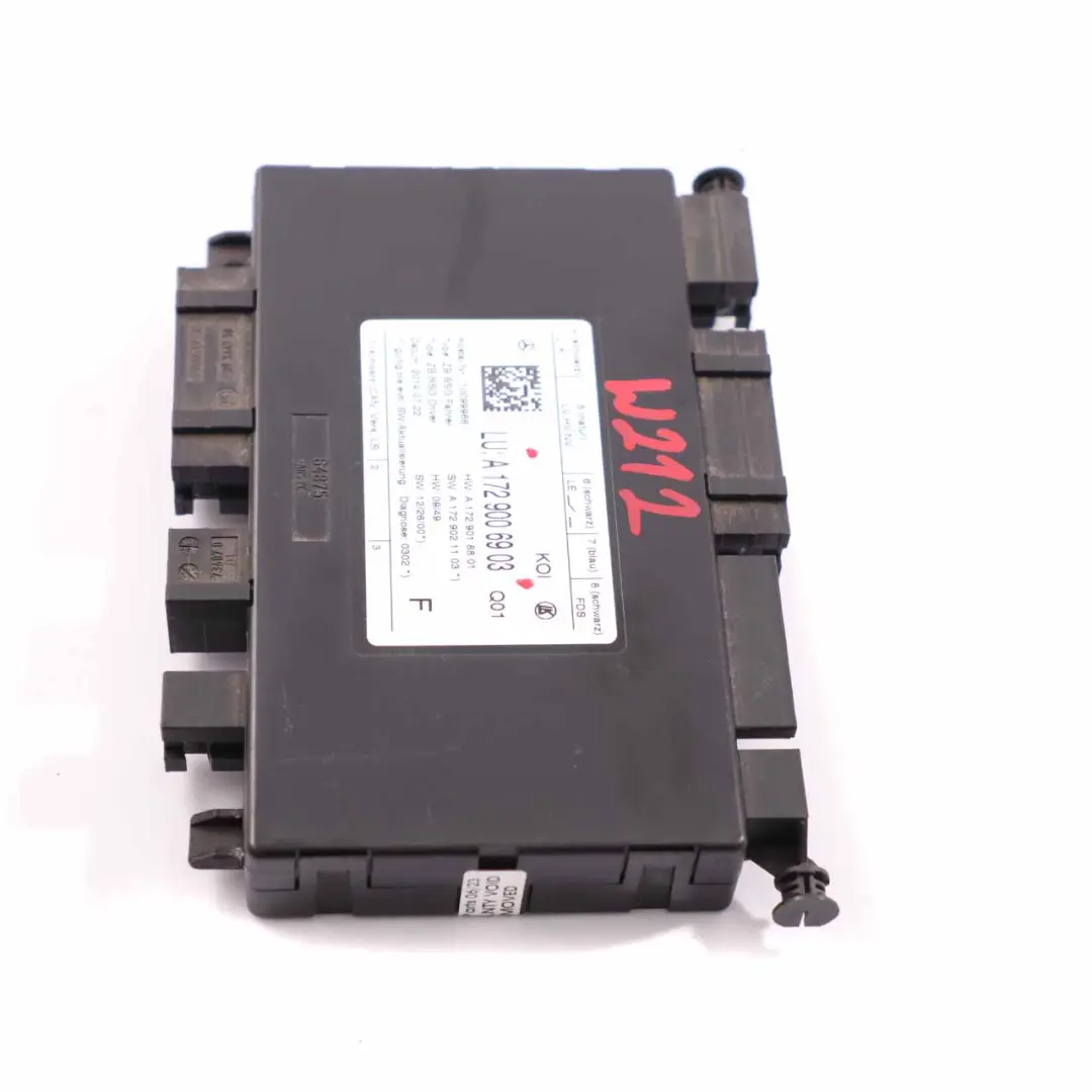 Sitz modul Mercedes W204 W212 Steuergerät vorne links rechts für mit Teilenummer A1729006903 Sitz modul Mercedes W204 W212 Steuergerät vorne links rechts - SKU A1729006903 - Teilenummer A1729006903