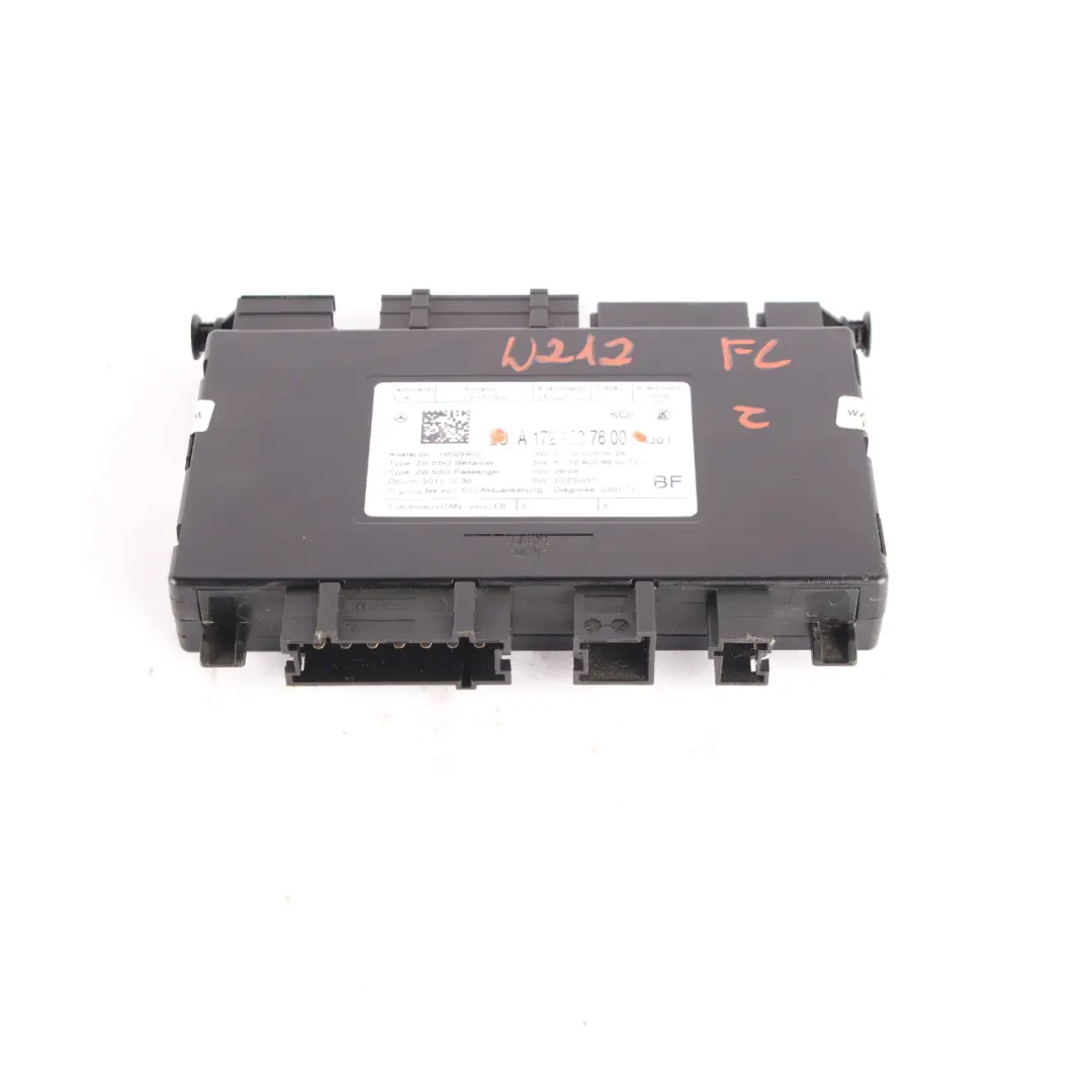 Sitzmodul Mercedes W204 vorne rechts Speichersteuergerät für mit Teilenummer A1729007600 Sitzmodul Mercedes W204 vorne rechts Speichersteuergerät - SKU A1729007600 - Teilenummer A1729007600