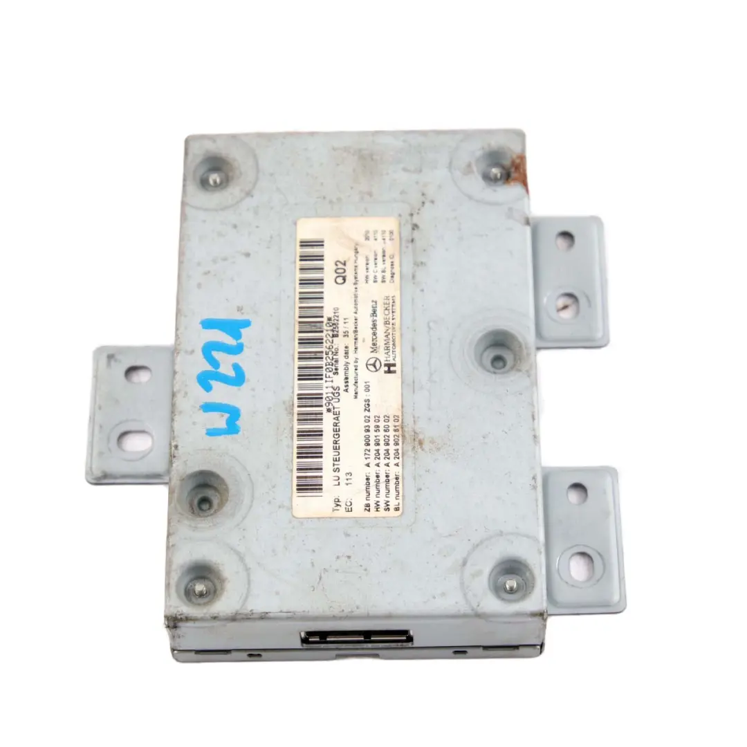 Module l'unité contrôle de l'interface média pour Mercedes W212 W221 à propos du numéro de pièce A1729009302 Mercedes W212 W221 Module l'unité contrôle de l'interface média - SKU A1729009302 - Numéro de pièce A1729009302