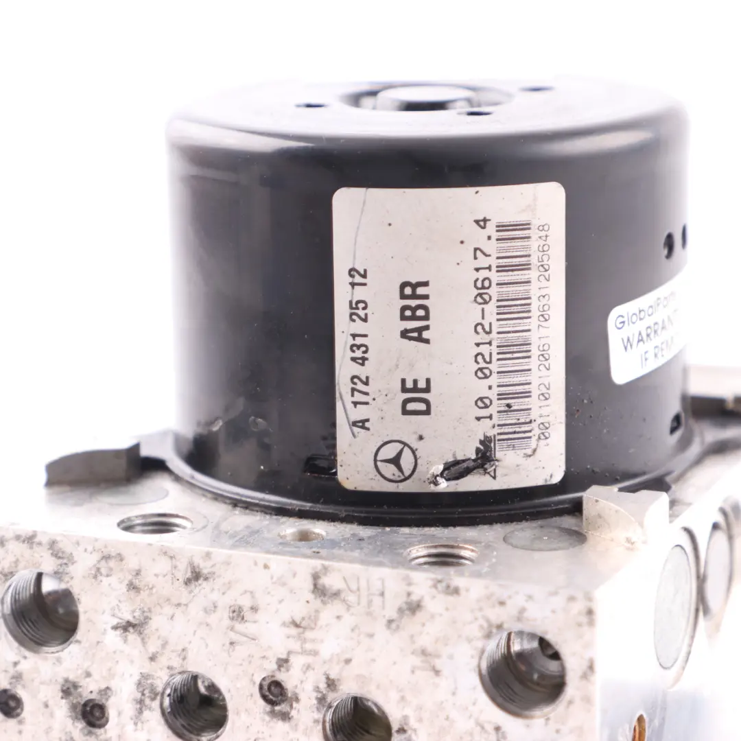 Mercedes W204 Brake Pump ABS ESP Hydraulic Braking Unit A1724312512 - SKU A1729014000-2 - Part number A1729014000