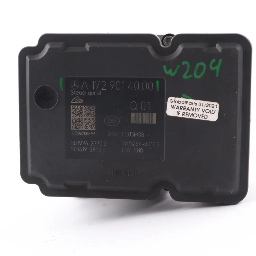 Mercedes W204 Pompa Freno ABS ESP Unità frenata idraulica A1724314212 - SKU A1729014000 - Numero di parte A1729014000